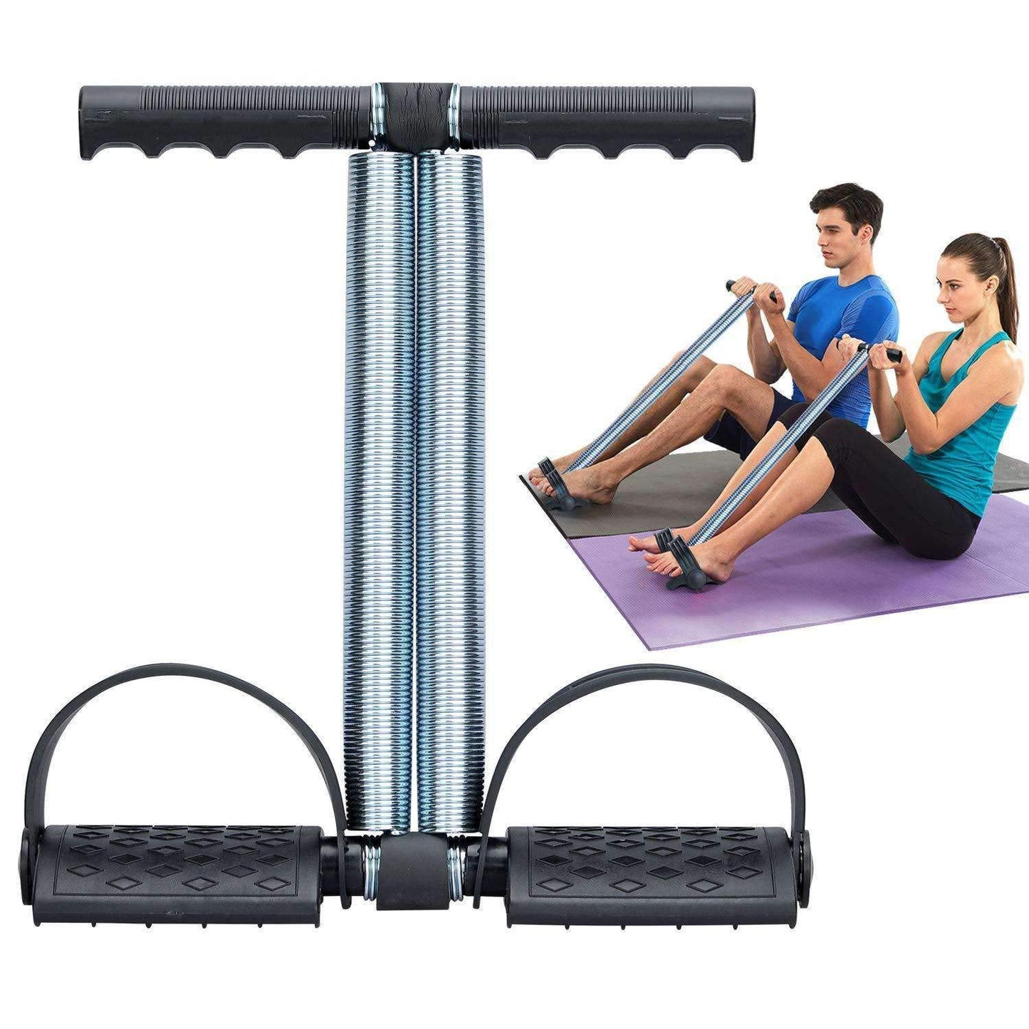 Tummy Trimmer Double Spring Exercise Machine